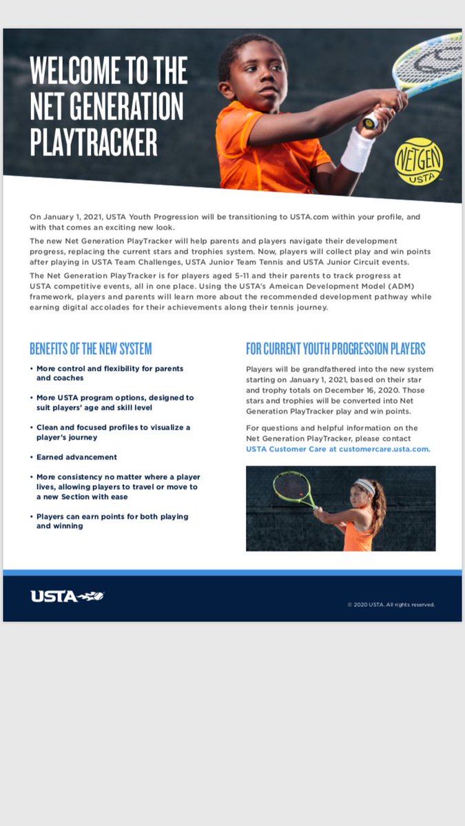 WTAPlayTennis's tweet photo. New 10&amp;Under Pathway begins Jan 1 https://t.co/W7si6dF703