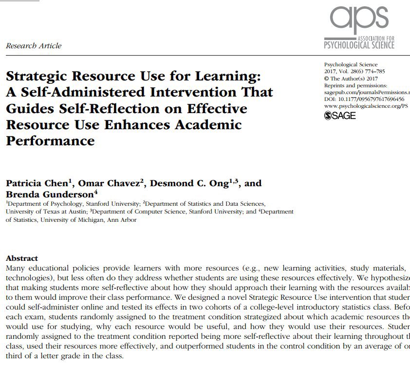 Taking time to reflect turns out to be a very good thing, even if we don’t like to do it. Multiple experiments have shown it is a key to learning. For example, reflection increases retention (by 22% compared to just reviewing what you learned!) & leads to higher grades in school.