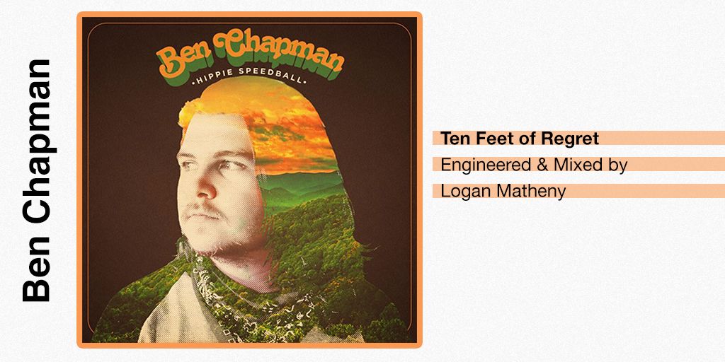 #nowplaying Hippie Speedball from <a href="/benchapmanmusic/">Ben Chapman</a>. Engineered &amp; mixed by Logan Matheny.