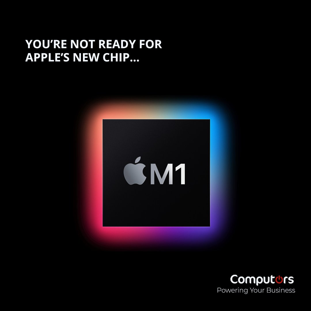 computors's tweet photo. Apple's new M1 chip is designed for the brand new 2021 Macbook and is a breakthrough in processing technology. Not only is it faster and better than their previous chip but better than any other processor to date. 

#apple #mac #macbook #macbookair #macbookpro #iphone #processor https://t.co/3MdTgBlXCi