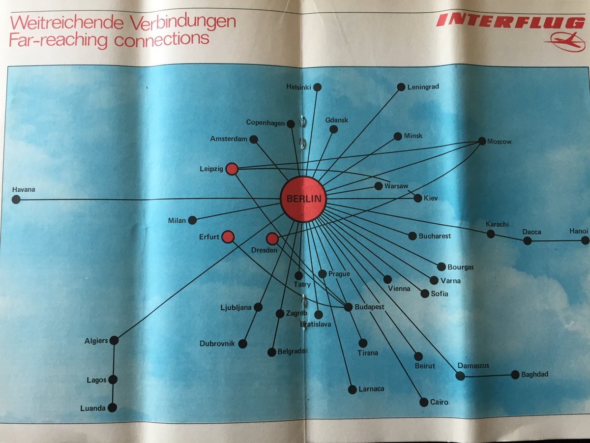 The imprint of the Cold War always interesting in these things