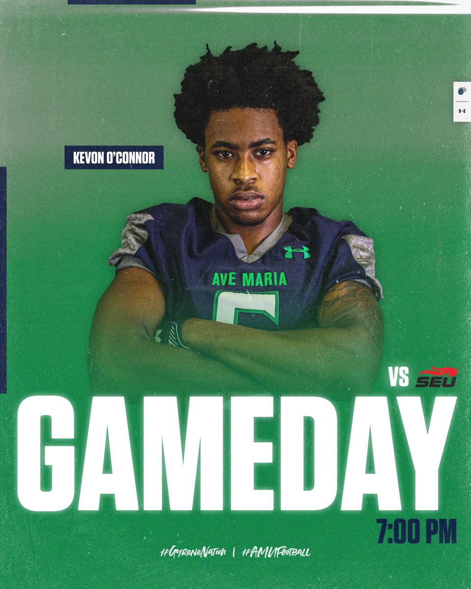 Time to cash that check. 😤

🆚: <a href="/SEUFireFootball/">Southeastern Football</a> 
⏱: 7pm ET
📍: Gyrene Field
📺: thesundigitalnetwork.com/avemariagyrene…

#ExpectVictory