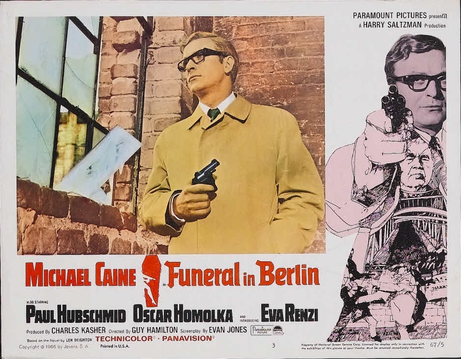 Like #HarryPalmer #LenDeighton ? Take a listen to our podcasts on #TheIpcressFile & #FuneralInBerlin - #MichaelCaine is superb!

#SpyMovies #SpyFilms #1960s #ClassicSpyMovies #ClassicMovies #SpyThrillers #ActionMovies #ActionFilms #thrillers #MovieSpies #HarrySaltzman #GuyDoleman