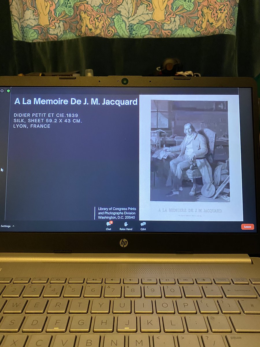 Hampton Smith’s exploration of trompe l’oeil jacquard portraits - “the deception only works by erasing the labour it requires”. I love that the weaver of this jacquard portrait of the loom’s inventor includes a symbol of workers’ anger and unrest  #globalnewvoices
