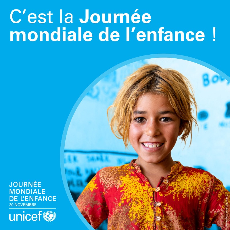 UNICEF_france's tweet photo. C’est la #JournéeMondialedelEnfance !

Alors que la #COVID19 bouleverse nos vies, @UNICEF est en première ligne pour aider les enfants dans plus de 190 pays et territoires.

Ensemble, nous pouvons réinventer un monde meilleur #PourChaqueEnfant 💙