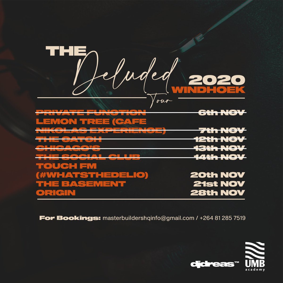 dreas_na's tweet photo. WE ARE IN THE 4th QUARTER — Massive s/o to everybody who came out to see me these past few weeks — we have 2 venues left to shut down and I can’t wait — @the_basement_na NEXT🔥

Retweets Appreciated 🙌🏿🔥 https://t.co/RuL4tmCH5L