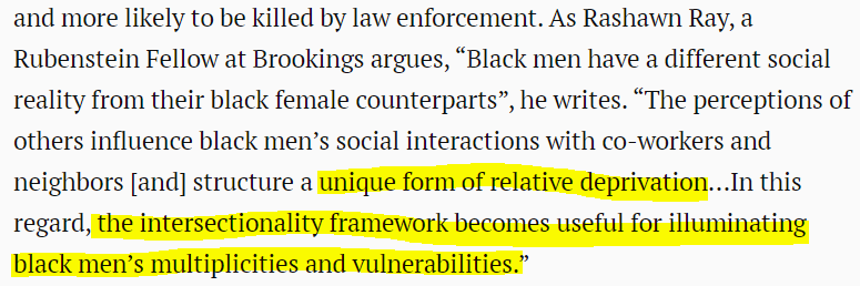 12/14 Intersectional thinking can help a lot here, applied properly, as  @SociologistRay argues:  https://brook.gs/3pDOHhX&nbsp;