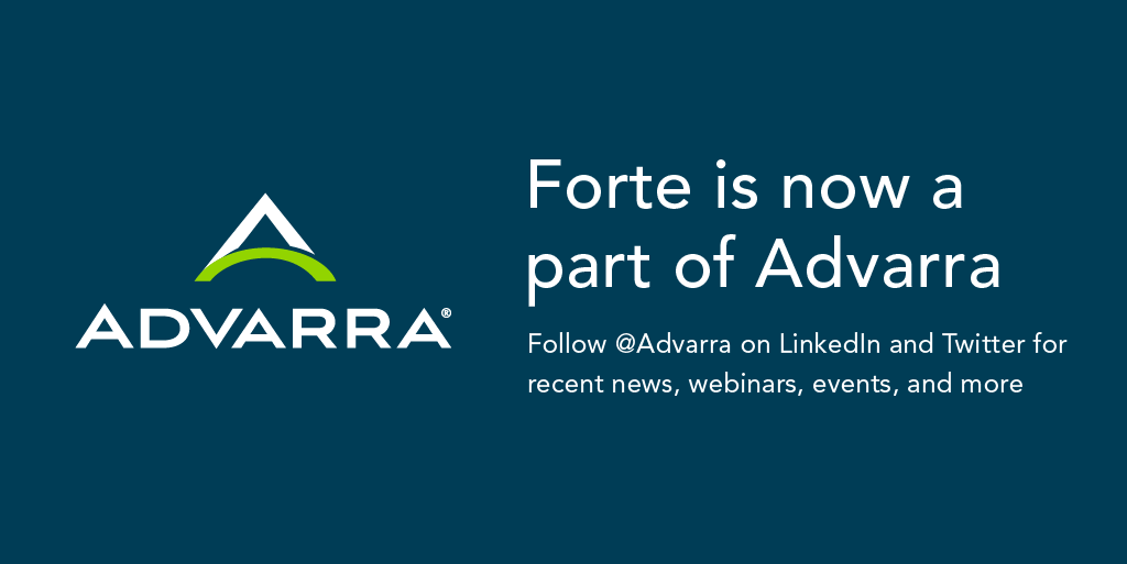 Tomorrow, we will re-direct the Forte website to Advarra. Follow <a href="/advarra/">Advarra</a> on Twitter and LinkedIn for the same great educational resources and product information. ow.ly/DkIv50CpmoJ
