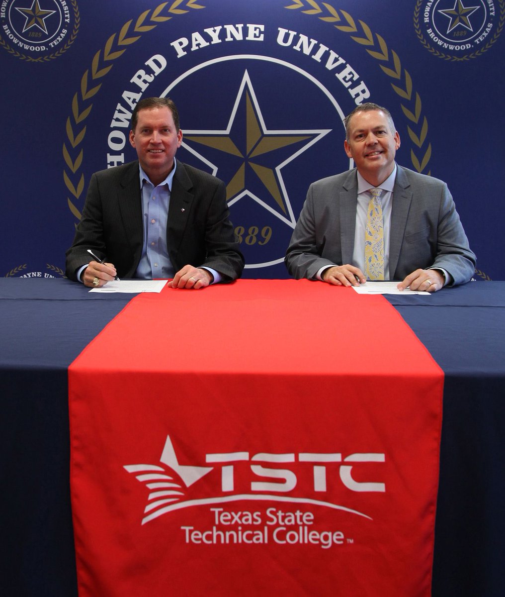 Howard Payne University and Texas State Technical College (TSTC) recently announced the launch of a collaboration that will help provide students expanded academic opportunities. buff.ly/38WDC5R