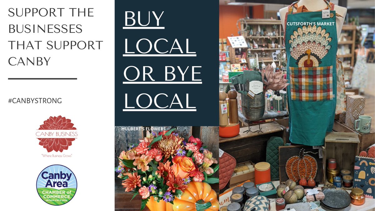 Buy Local or Bye Local is a glib way of reminding us that we all have a personal responsibility to support the local businesses we love.  You'll hear from us again because we have a LOT of great retailers we are going to showcase throughout the holiday shopping season!
