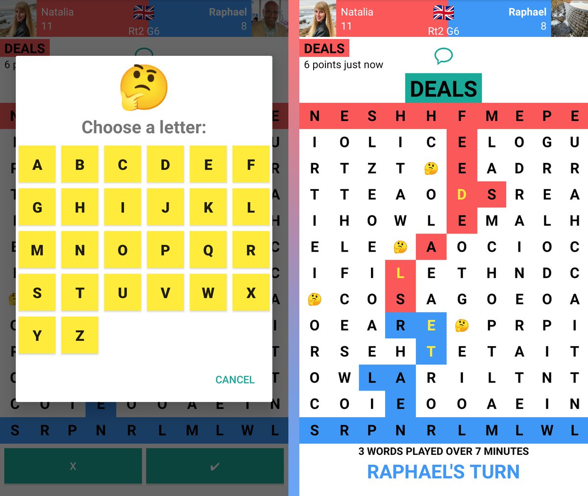 BattlexicApp's tweet photo. Are you ready to choose letters? 🤔
https://t.co/uiYRZG3YI3

 #wordgame #wordsearch #wordsearchpuzzle #wordsearchgame #androidgame #puzzle #puzzlegame ##casualgame #androidgames #indiegamedev #indigame #скрабл #эрудит #головоломка #language #vocabulary https://t.co/AowmFQmoNv