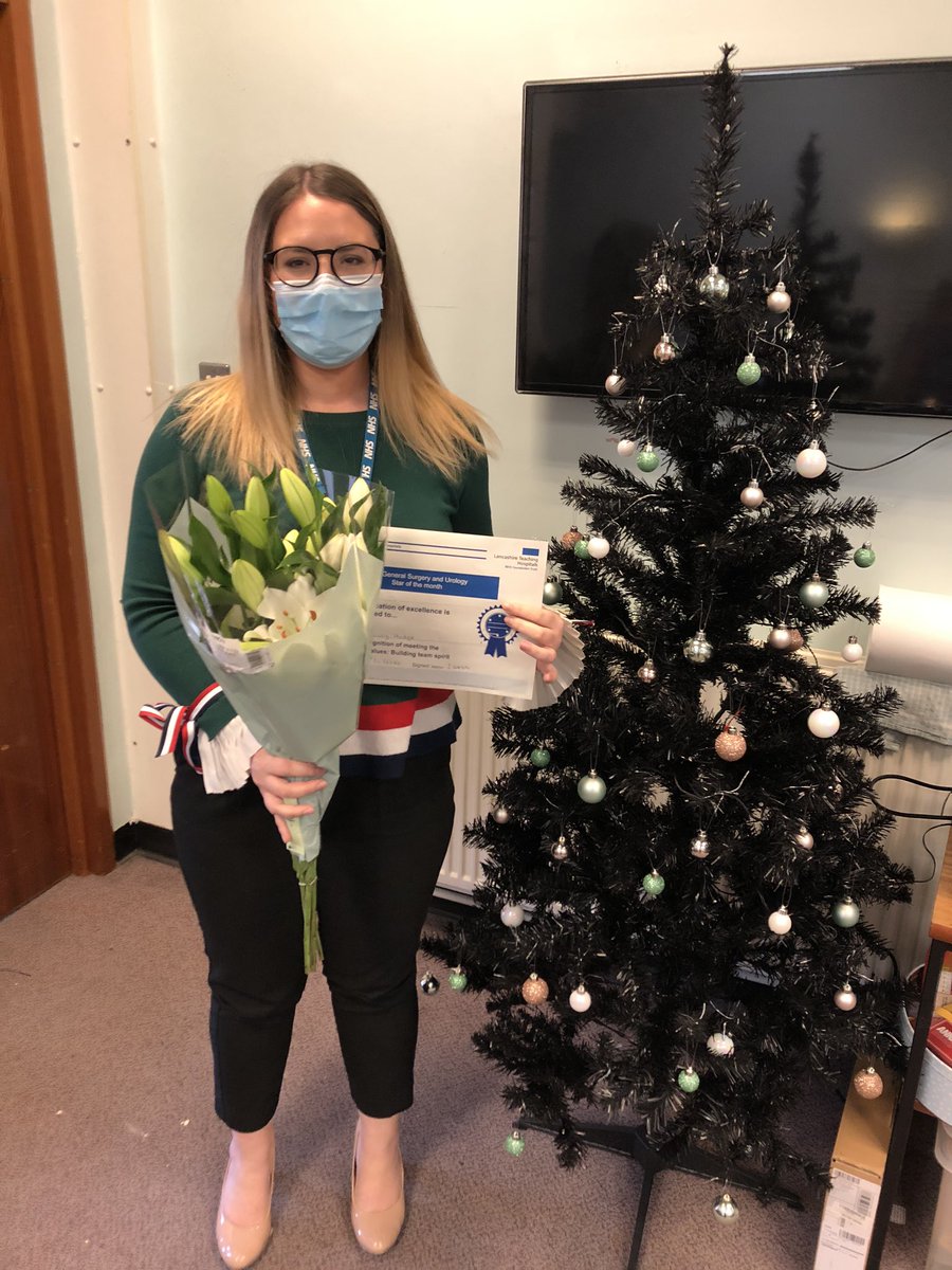 November’s star of the month for General surgery and Urology goes to Lucy who works in our clinical governance team!Lucy is so helpful, kind and responsive! Thank you for all you do to support the teams with such cheer&amp;positivity! <a href="/LancsHospitals/">Chorley & Royal Preston</a> <a href="/LancsHospJobs/">Lancashire Teaching Hospitals Jobs 💙</a> <a href="/DNDTeam_Surgery/">Lisa Elliott</a>