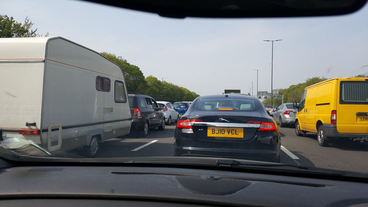 T: TrafficThe location of motorway closures coming back on a Tuesday night felt uncannily like the Highways Agency was run by a Swindon fan. The M6 at any hour can also do one.