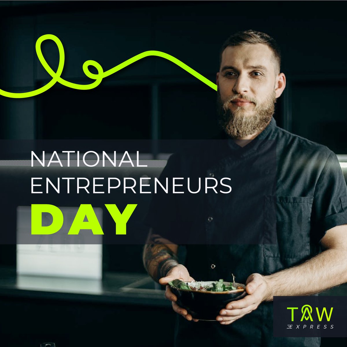 This year we should celebrate entrepreneurs much more! Don't give up on your dreams and keep building!
••••••••
#tawexpress #fooddelivery #deliverymatters #deliveryonly #deliveryservice #deliveryorder #deliveryday #EntrepreneursDay #EntrepreneursDay2020