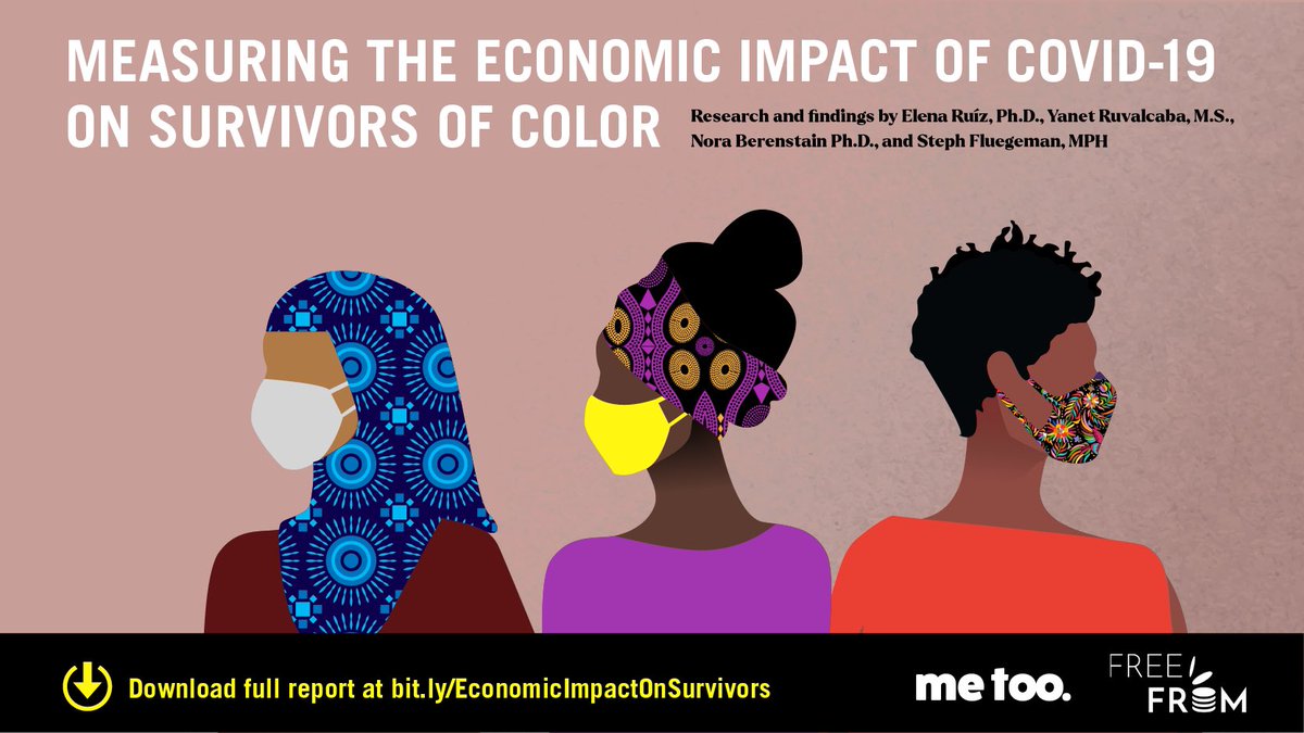 Full report here:  https://metoomvmt.org/wp-content/uploads/2020/11/MeTooFreeFrom_CovidImpactReport2020.pdf