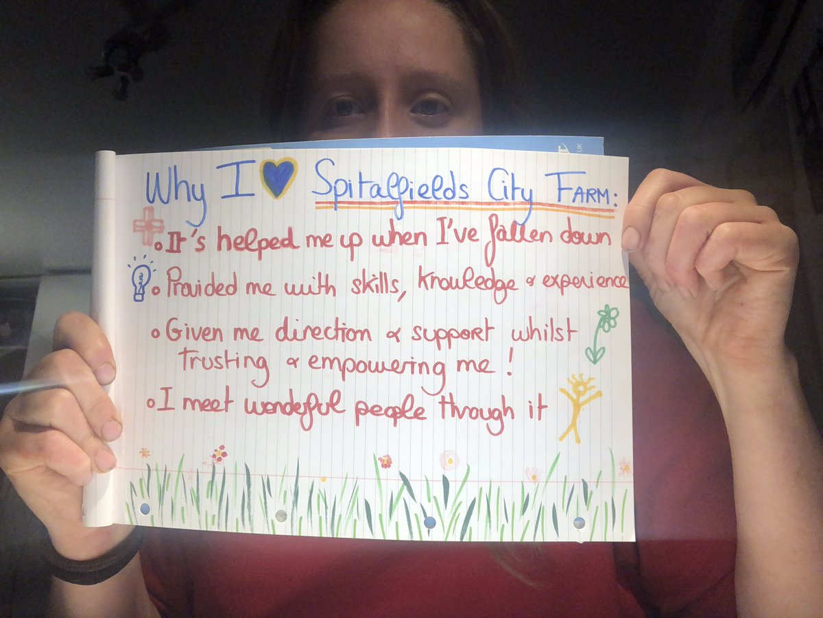 SOSspitzfarm's tweet photo. Volunteer Ella says: “I feel so strongly about this campaign because volunteering was crucial in helping me recover from a prolonged mental health episode this year - that is not something I can dismiss, undermine or ignore.”
#sos #dontcutusout #mentalhealth PETITION LINK IN BIO https://t.co/aLczcW7y5n