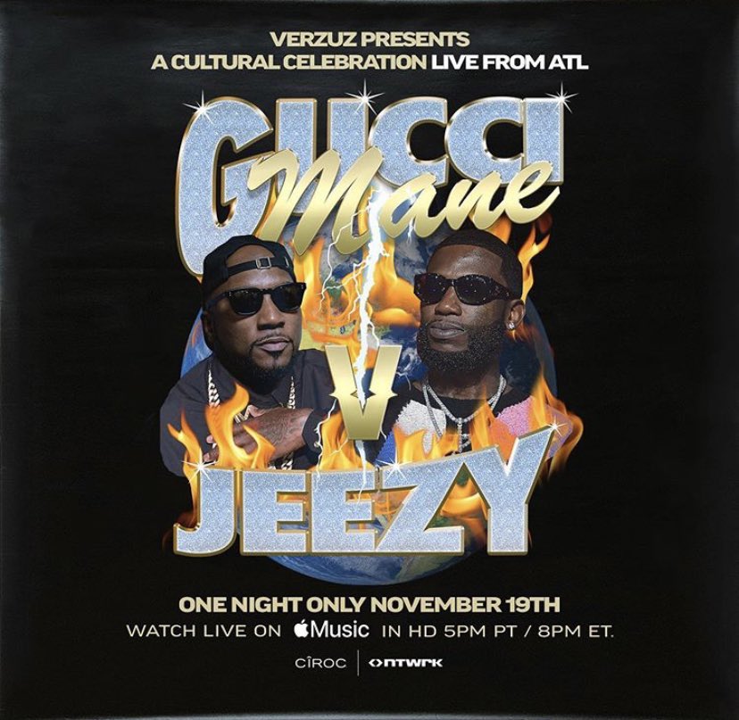 Gucci Mane vs. Jeezy versuz battle on tonight 🤯

Who y’all got?