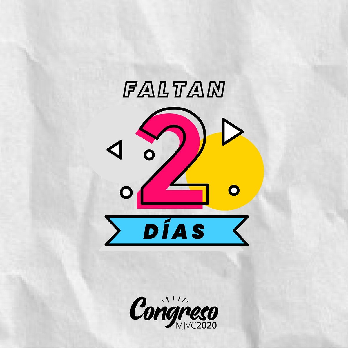 congresomjvc20's tweet photo. Esto va a iniciar en 2 días 🙌🦅 ¡SIEMPRE UNIDOS, SIEMPRE FUERTES! #CongresoMJVC2020 https://t.co/b86ivHSZus