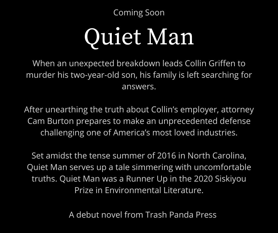 Angela_Kaufman6's tweet photo. When I began writing Quiet Man, I had no idea it would launch in the midst of a pandemic that exposed both the cruelty and trauma in slaughter, healthcare, and so many other industries. https://t.co/9ir7Ow1bkc