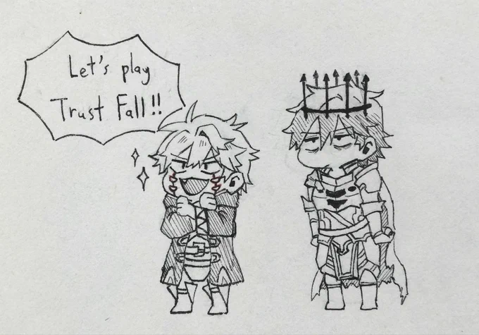 Trust fall 