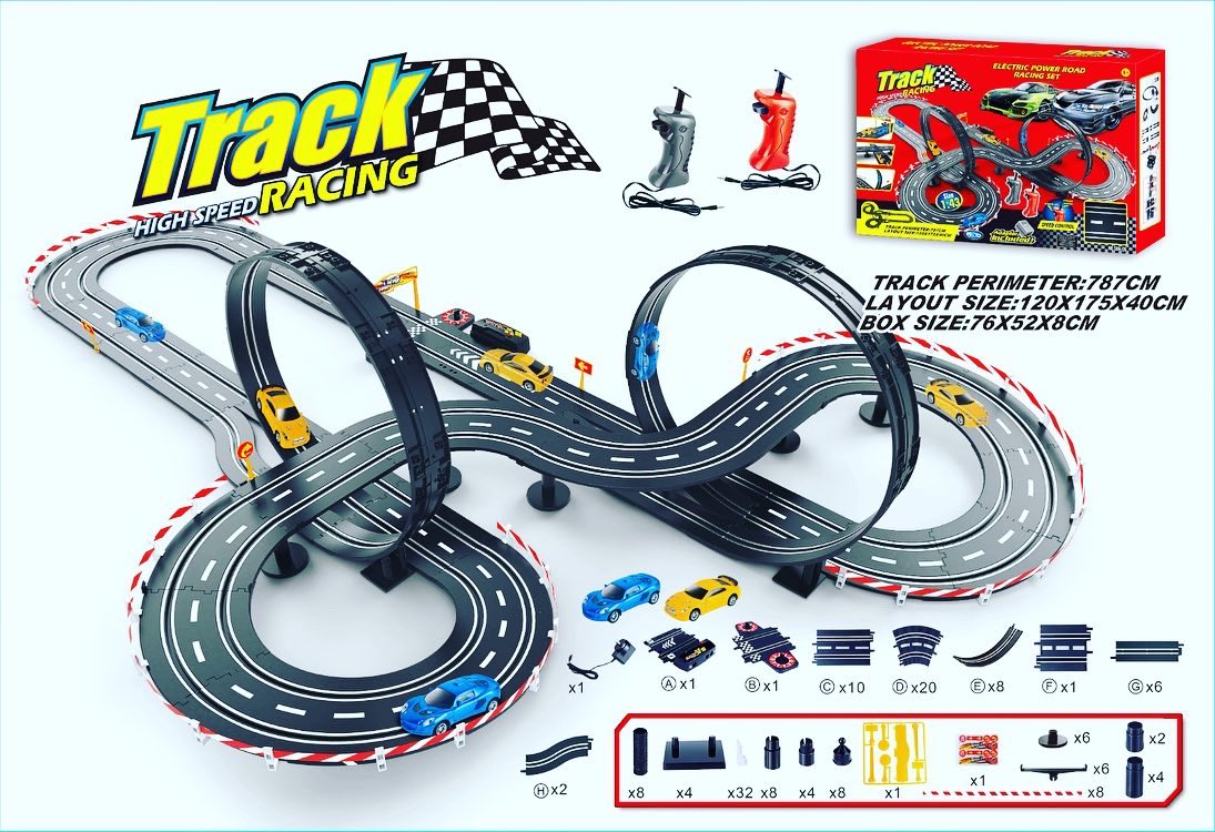 CANCarRaceAndM1's tweet photo. π π Having setup a new exciting racing track in shop ππ
. It is equipped with 2 complete circle loops, like rollercoasterπ’π’
You can try this new track in our shop and buy it for your Christmas party activity.π₯³
#SlotCar #SlotCarRacing #Gift #PE #Summerside #CANCarRaceModel https://t.co/nRy7JUGBle