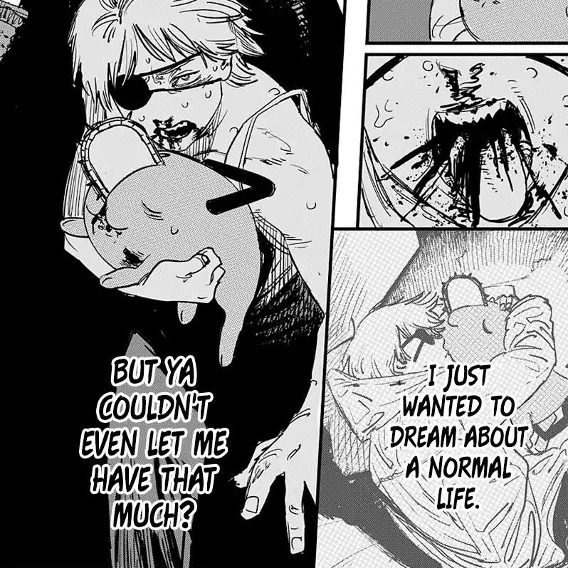 All he wants is to DREAM about normal life, not even think about having the normal life he just wants to dream about it but still this mf not let him be. Yeah we all have that one fuckin boss who cant even let us having a good time.