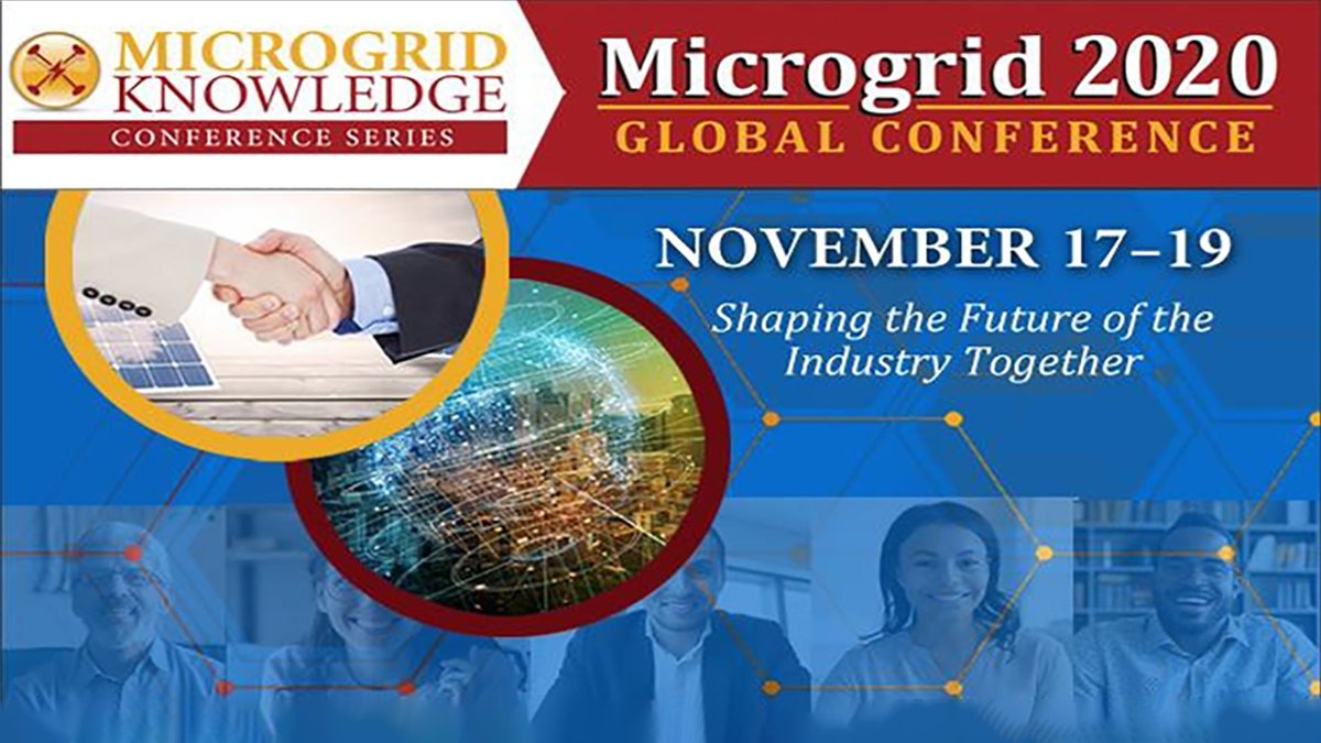 TheDavidEnergy's tweet photo. If you missed the last two days, it's not too late to join @MicrogridNews & #DavidEnergy for the Microgrid Knowledge Virtual Conference 2020. Register at the link for an experience-based exchange on #microgrids at #Microgrid2020.
https://t.co/Dfc4hFwDRj https://t.co/idpDtMupSv