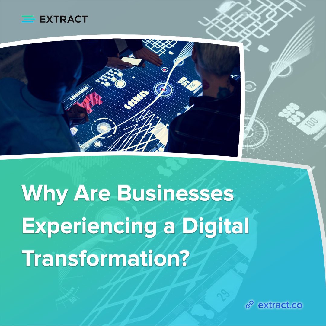extract_co's tweet photo. Why Are Businesses Experiencing a Digital Transformation?

https://t.co/4eI3ZGpsqD

The integration of technology in any functional field of business reflects a digital transformation....

#business #digitaltransformation #technology #digitaltechnology #digitalstrategy https://t.co/jp7fvuWjui