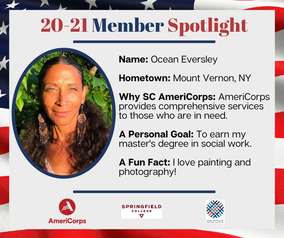 SCAmeriCorps's tweet photo. Check out our member spotlight of the week! https://t.co/F0VdbrFDHD