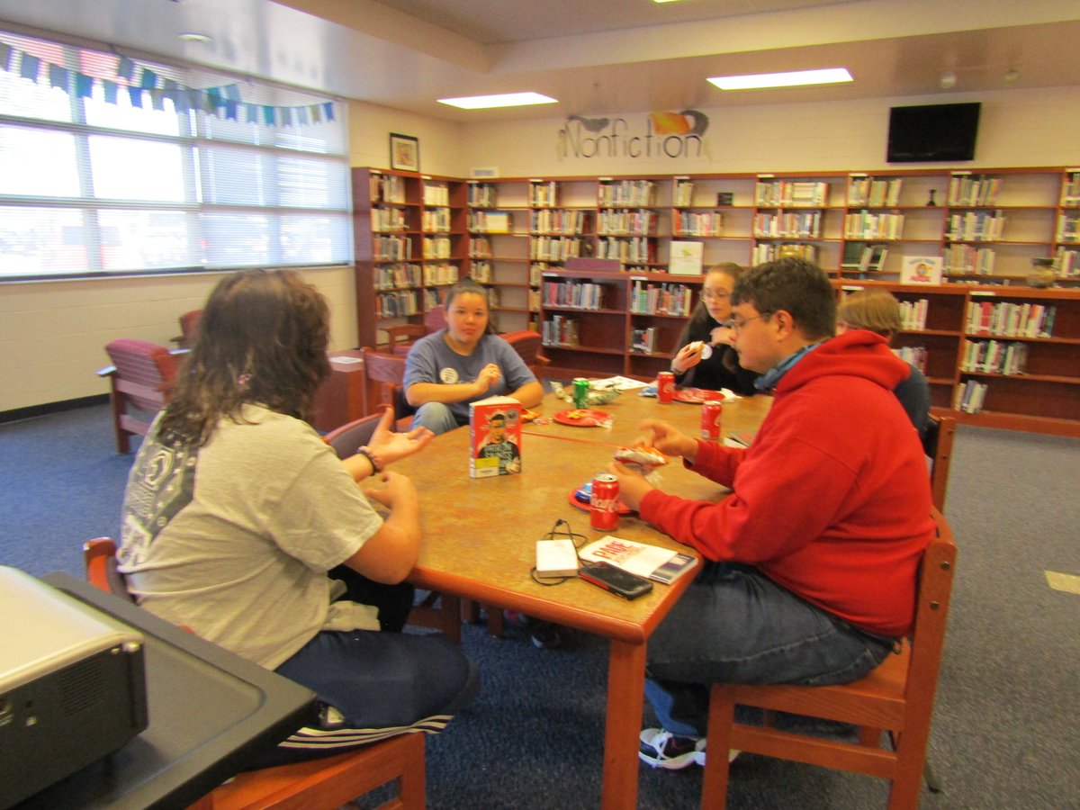 pacemediacenter's tweet photo. Thanks to @randyribay for making a virtual appearance at our November Book Club party. He was amazing! @FLTeensRead https://t.co/QPQnbfPyrU