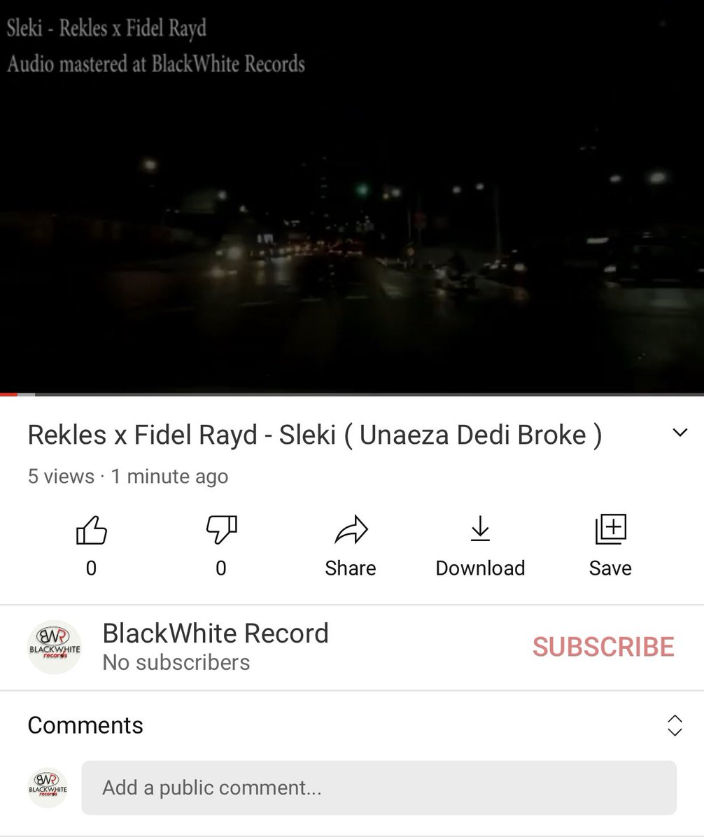 Some dope track pale youtube check it out youtu.be/__VhVvqbDaM