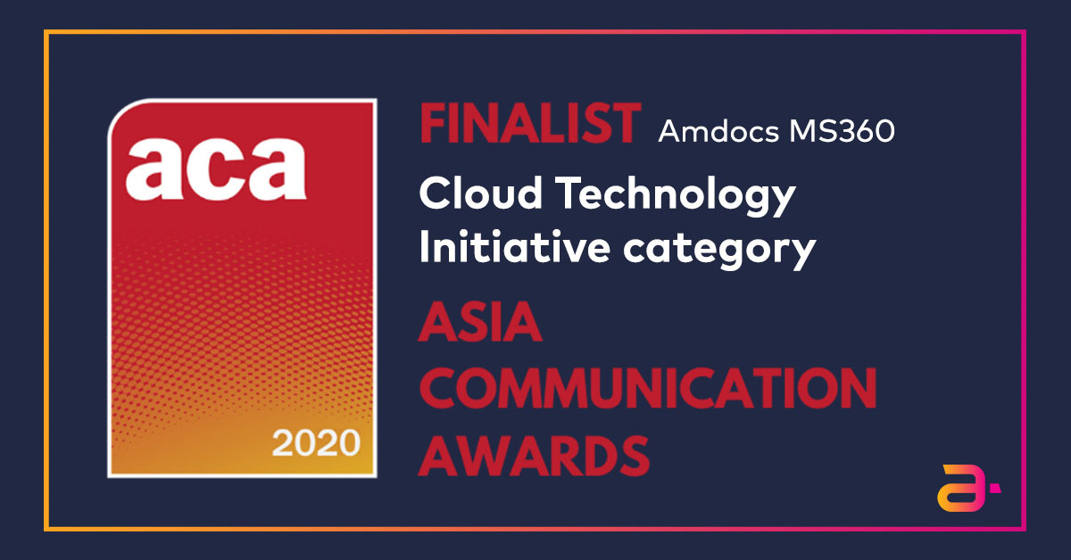 Amdocs's tweet photo. We are excited to announce that Amdocs Microservices360 (#MS360) has been shortlisted for the Asia Communication Awards in the #Cloud Technology Initiative category. Learn how to break down barriers to innovation and agility with MS360. https://t.co/Fp3HC9tqSE

#microservices https://t.co/YTe9LXAVYh