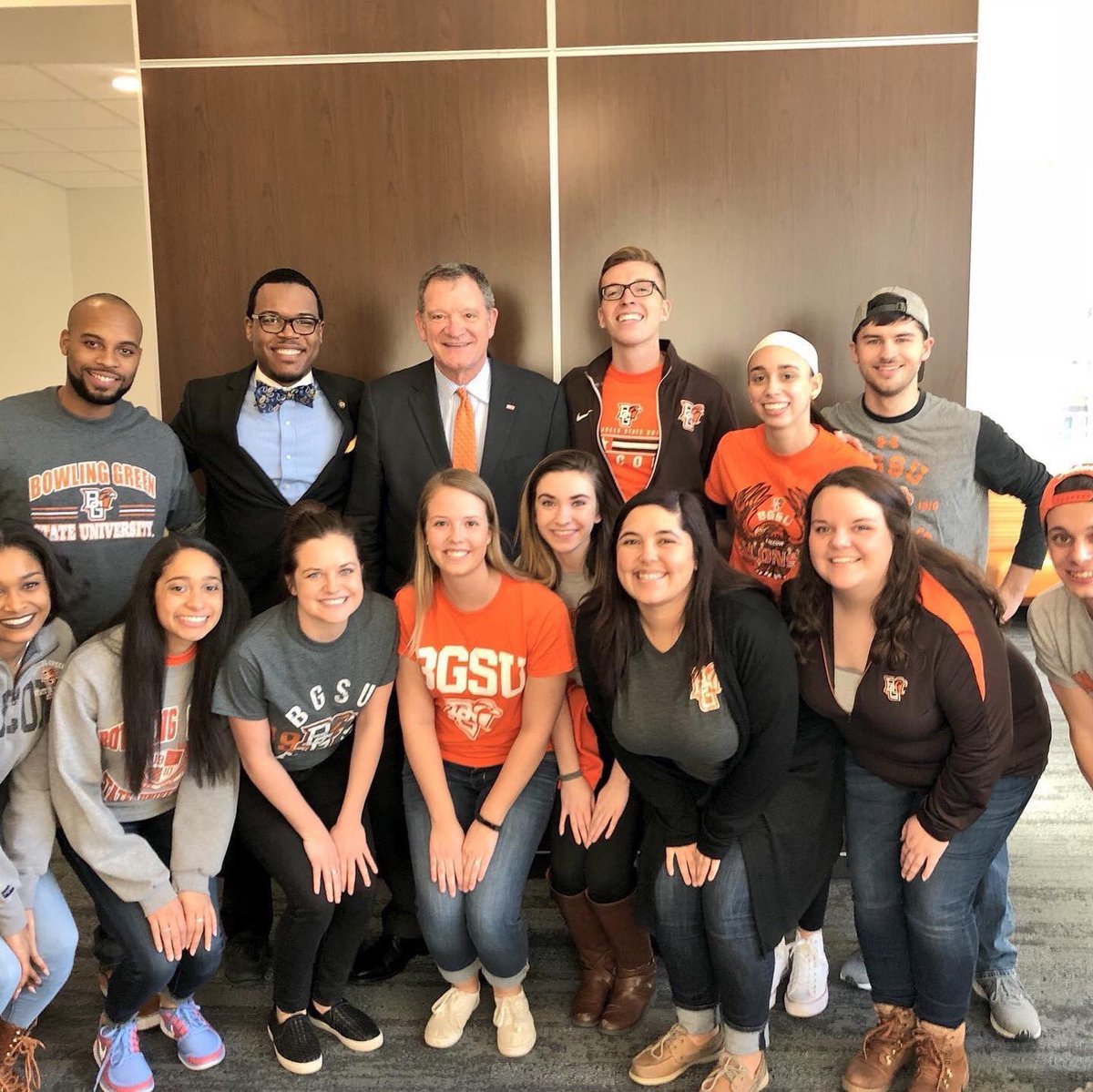 BGSUTours's tweet photo. #ThrowbackThursday !
This week’s spotlight is on Sarah Jakubek! Sarah joined the BGTG family in 2016, and participated in many ways like mentor guiding! She graduated in 2019 with an exercise science degree. Now she is working towards her masters degree in athletic training! https://t.co/RnhTBWfFSd