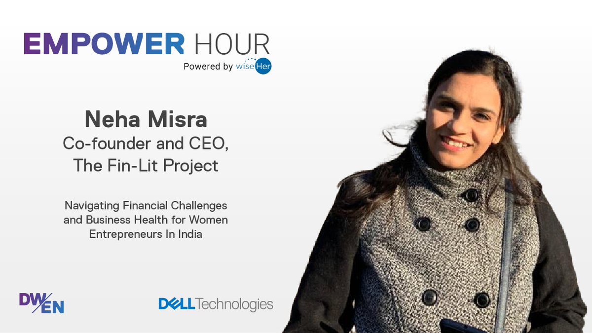 getWiseconnect's tweet photo. We are thrilled to feature wiseHer Expert Neha Misra at the next DWEN Empower hour @NehaMisra29
Wednesday, November 25th, 6AM CST, 7AM EST, 5:30 PM India Standard Time (IST)   
Learn more and register: https://t.co/Dd7qlblD4f
#getwiseher #DWEN #finance #startup #womenentreprenuer https://t.co/b45zJmzU75