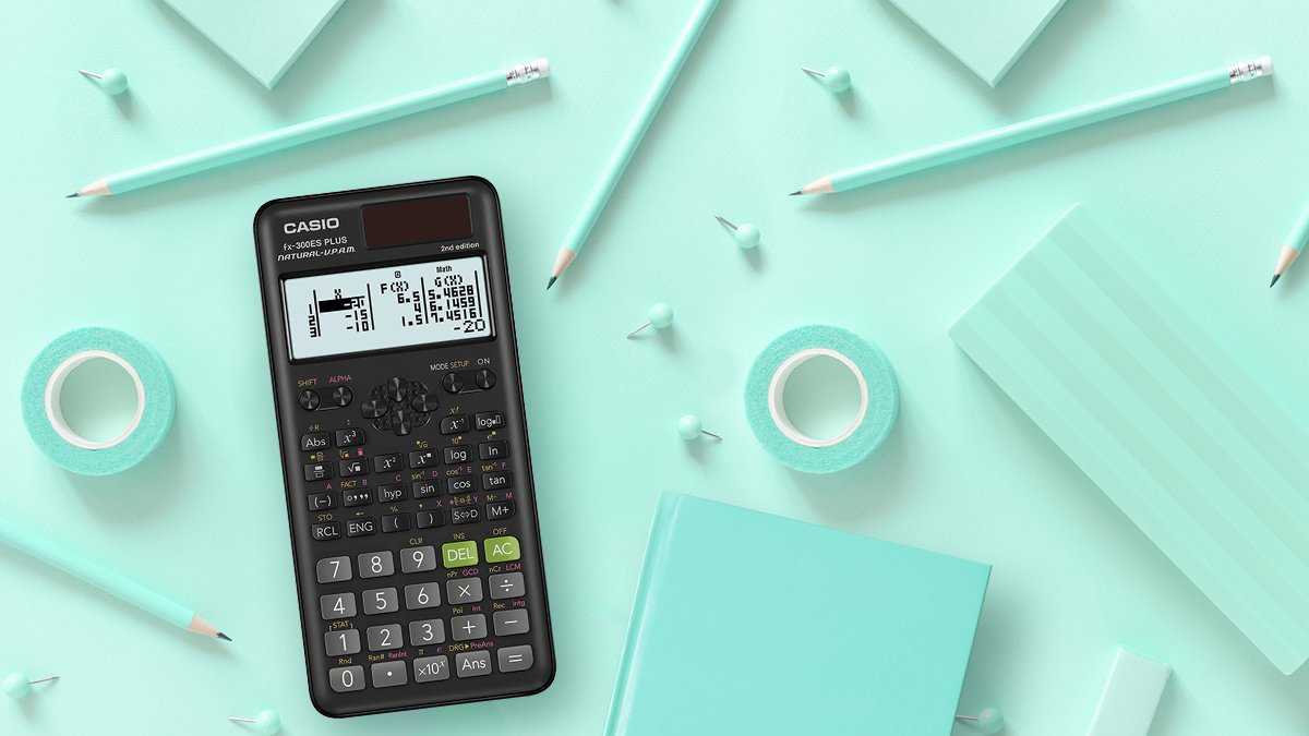 CasioEdTech's tweet image. The Casio fx-300ES PLUS 2 grows with you!
Get ready for your future with powerful tech that can handle courses all the way from 7th-grade general math through Pre-Calculus! #MathTech #Calculators
Buy yours today and get free shipping: bit.ly/2SWxjG0