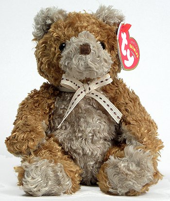 19th TY Beanie Baby Whittle The Bear With Tag Retired   DOB 2003 Nov 