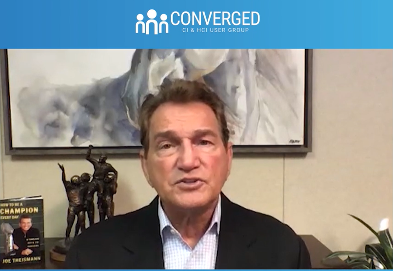 Great <a href="/Theismann7/">Joe Theismann</a> quote on the @ConvergedUsers meeting. "I've never had a failure in my life, only educational experiences that didn't go my way."

Great speaker.