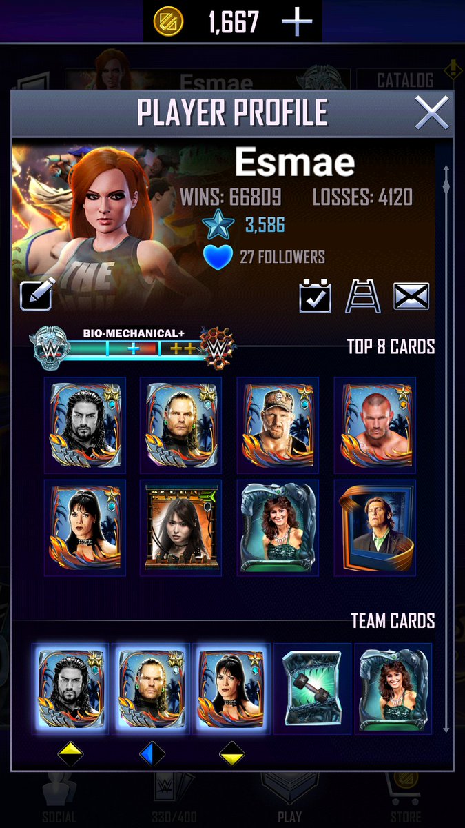 Stephen10564128's tweet photo. Back playing season 7 took we break end season 6 i grind bla bla trow me a we inv looking a top team as on high tier and grindy ppl :) #WWESuperCard #needteam #bored #season7 https://t.co/rEdFm96Ag3