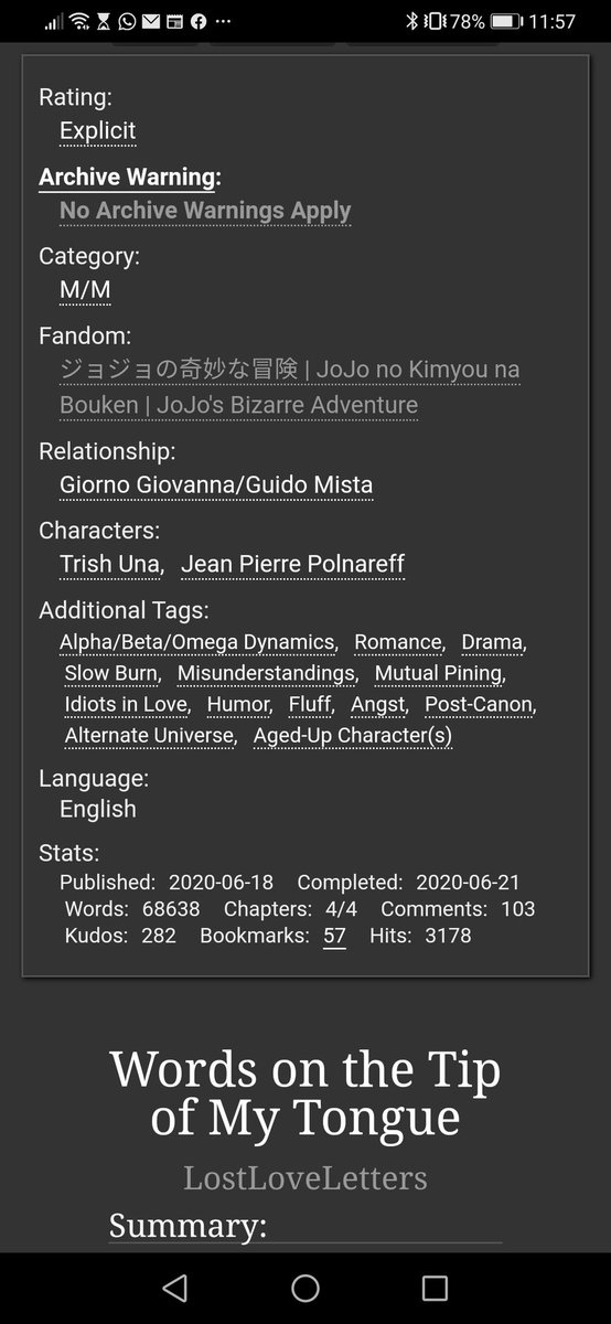 Day 5. Fic that's 50k+ words
Words at the tip of my tongue by LostLoveLetters
The ammount of times I've read this 😭 despite the fact that's a longer fic I just can't resist 💕 the slowburn, the descriptions, how headstrong they both are 👌👌👌 PERFECT

archiveofourown.org/works/24798775…