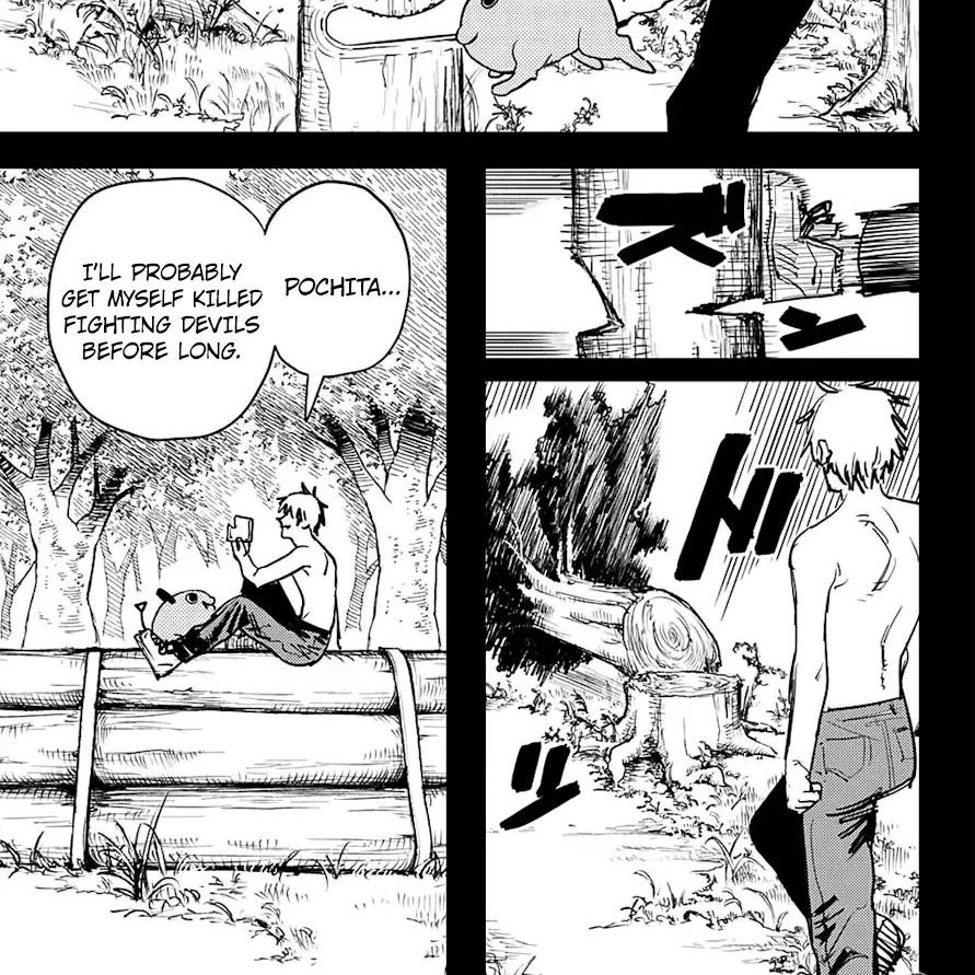 Denji might not well educated, he never went to school or having parents to guide him but despite all of that he is a kind hearted boy. The way he taking care of pochita who is a devil say it all and he even wants pochita to have normal life that he never have.