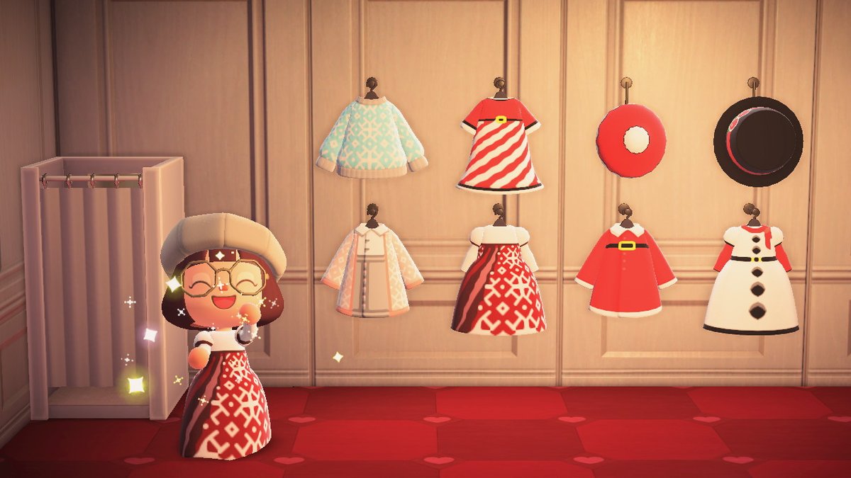 MrsOlmeda_'s tweet photo. finally made some outfits for the season #acnhprodesign #AnimalCrossing #ACNH #NintendoSwitch https://t.co/H26BTj8fsU