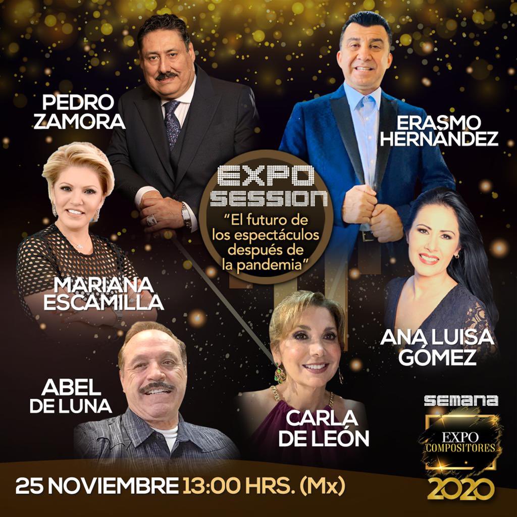 analuisagomez's tweet photo. #Exposession “El futuro del espectáculo después de la pandemia” @expocompositor #Adeem #promotoresusa https://t.co/zk0TZWMWnI