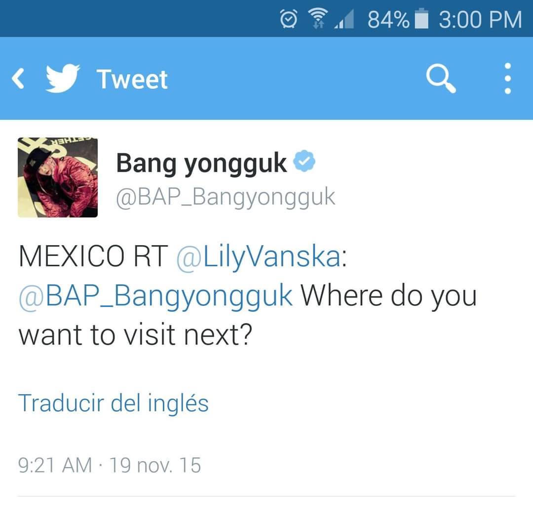 dianiux_avi's tweet photo. [TWITTER] 2015.11.19 @BAP_Bangyongguk 

❤I will never forget that this publication filled me with hope, the following year #BAP visited Mexico in #LOE2016 https://t.co/ghJCXx42BN