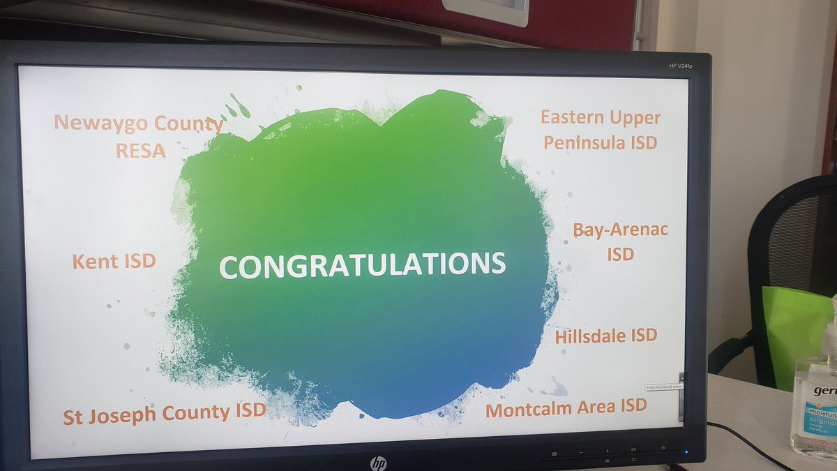 niki_napolitano's tweet photo. Congrats to Bay-Arenac ISD and our colleagues from across the state.  Each ISD seen below is 1 of 7 ISDs selected for the Inclusion Builders Grant! #baisdchampions #inclusion #earlychildhood https://t.co/MLjJTmH6kw