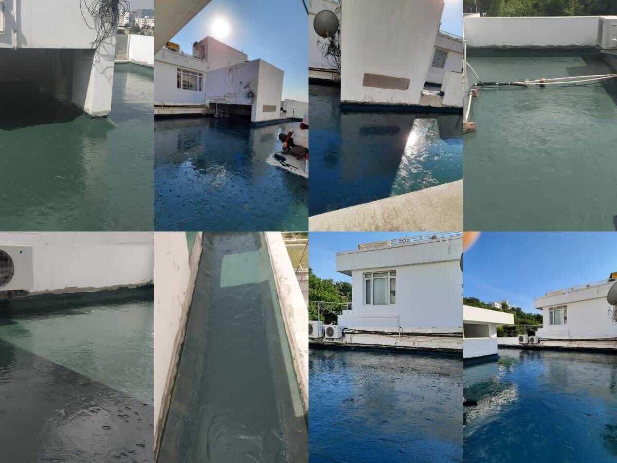 BaidmuthaP's tweet photo. #Terrace#waterproofing done at #Roxana 26 ,#JubileeHills ,Hyderabad by using one of the best product from #Fosroc Nitoproof 600PF  -It is single component liquid #polyurethane. For more details Call Baidmutha Products-8328267698. https://t.co/u8mP2ecBHJ
