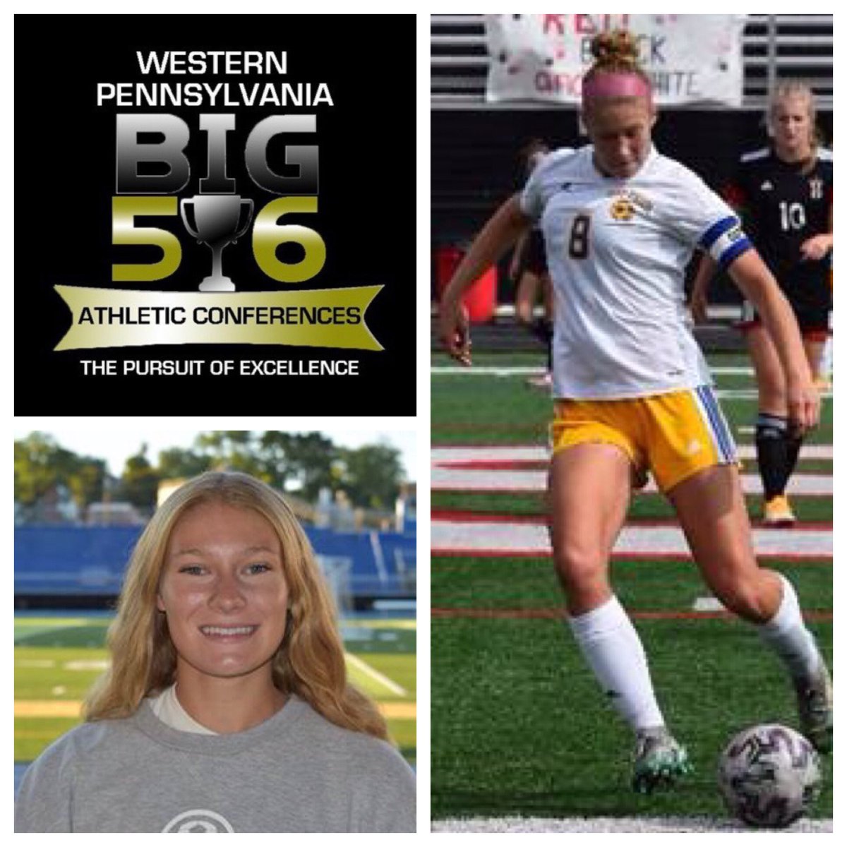 Congrats to Emily Gross for being selected to the <a href="/Big56Conference/">Big 56 Conference</a> all section 1st team. Well done, Emily!!