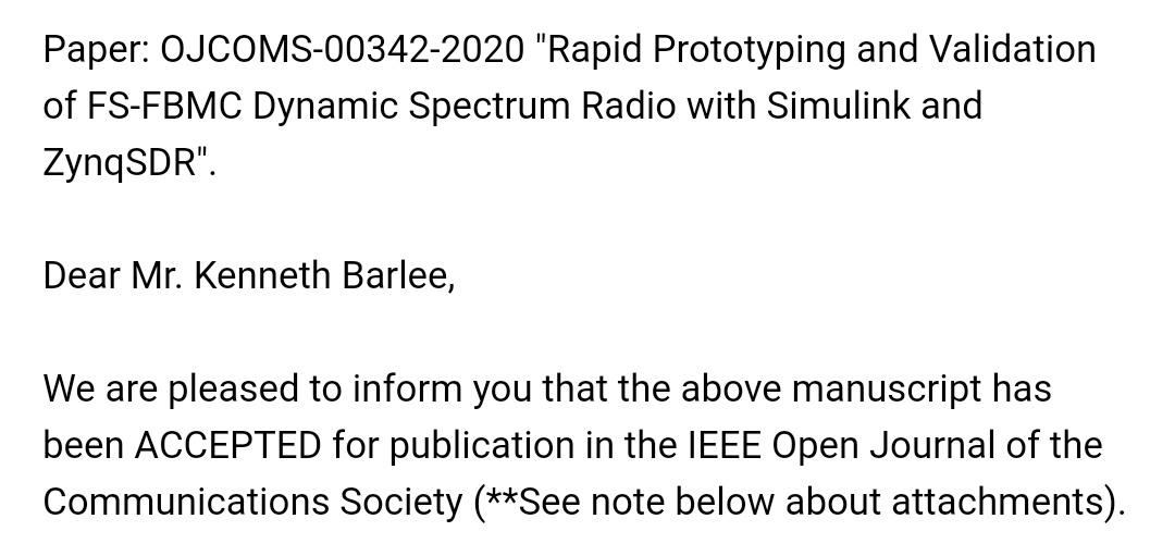 kbarlee's tweet image. Coming soon 😁 #research #dynamicspectrum #cognitiveradio #softwaredefinedradio @EEEStrathclyde