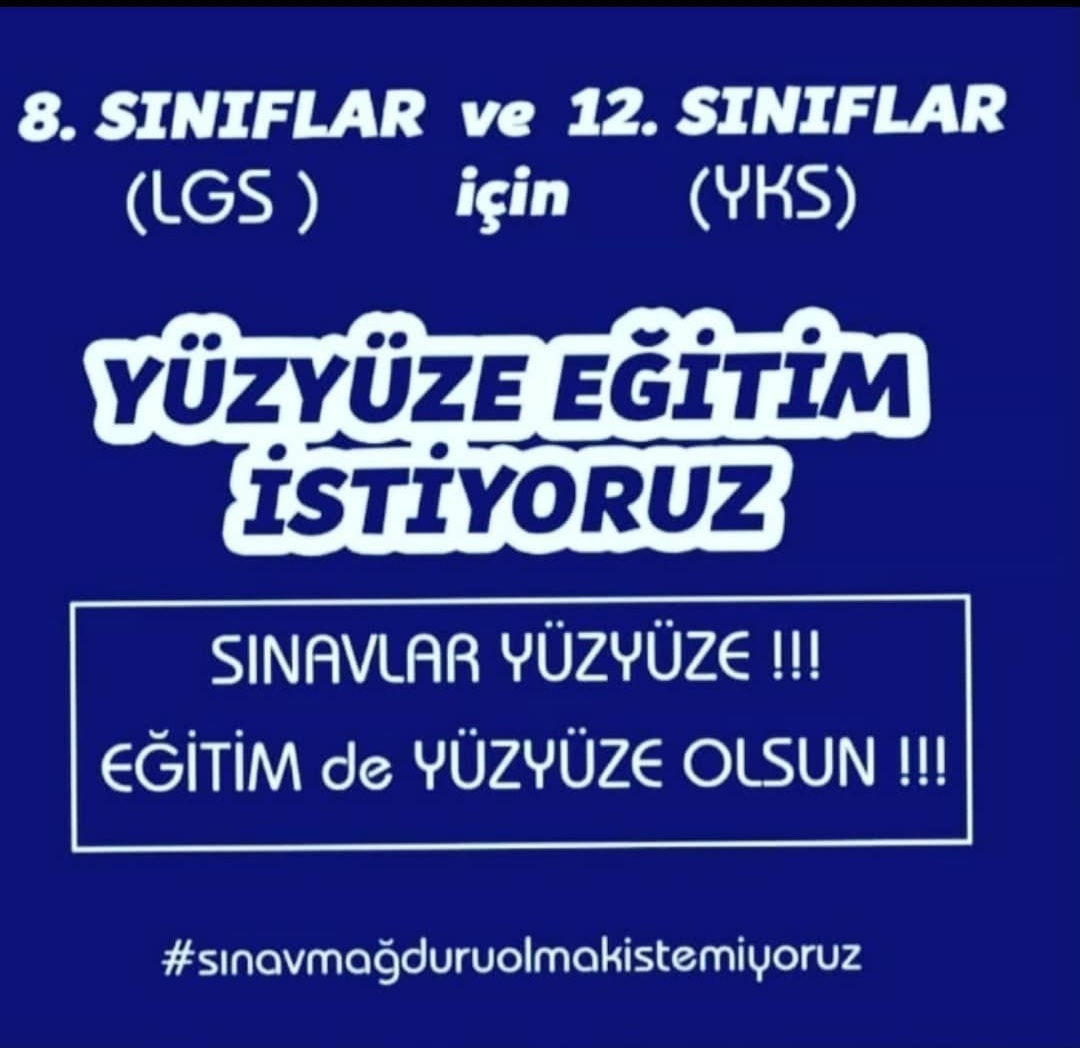 8 sınıf ve 12 sınıfta okuyan Öğrencilerimizin geleceği için
<a href="/ziyaselcuk/">Ziya Selçuk</a> 
#dykvekurslaracıkkalsın pic.x.com/R7m6kBFsjv