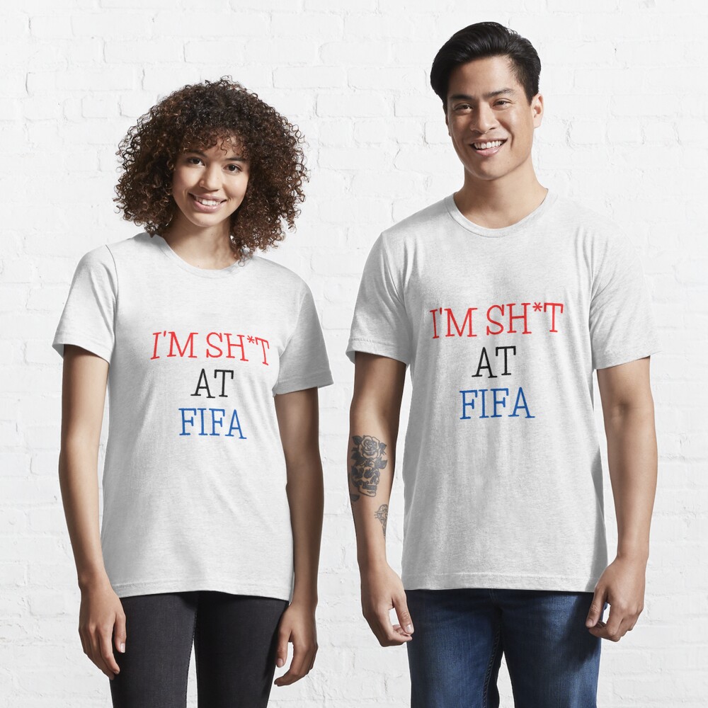 healistry1's tweet photo. I'm sh*t at FIFA t-shirt

Get yours from @redbubble 
#fifa21shirt
#FIFA 
#FIFA21UltimateTeam 
#CR7 

https://t.co/UsTys09wRr https://t.co/DXkHfGjgGR
