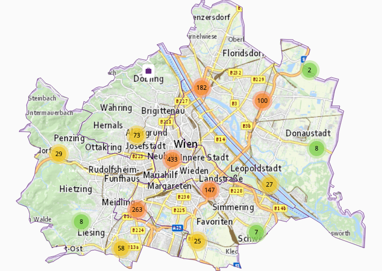 visions_austria's tweet photo. Instandhaltung von Maschinen &amp; Ausrüstungen in Wien
#Visualisierung #dataviz #maps #cluster 
https://t.co/AU70SBZ7DH https://t.co/fZSvovQ5rI